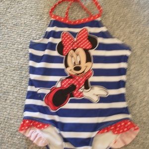 Girls 3T Minnie Mouse swimsuit